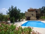 Villa and pool Villa and pool
